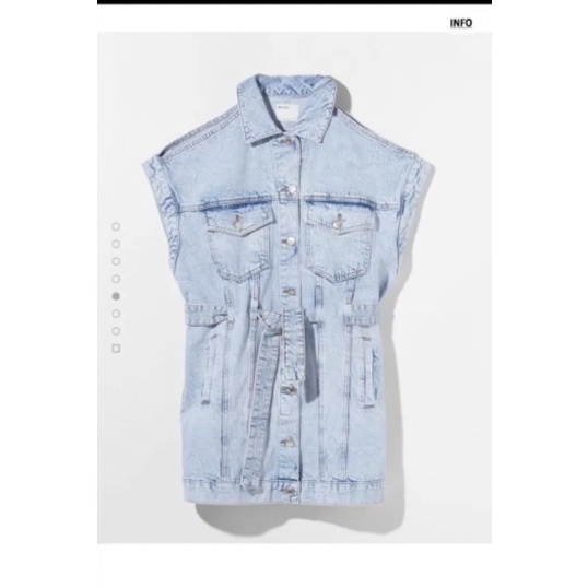 denim dress vest HAPPY ASMARA PRELOVED