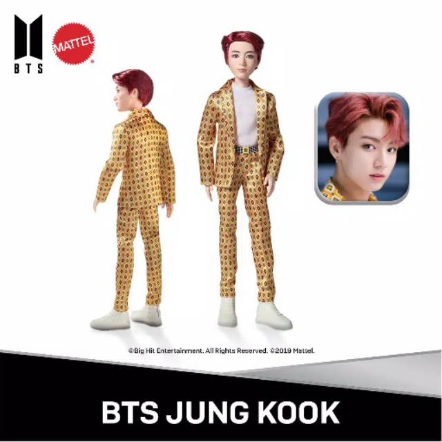 READY STOCK OFFICIAL MATTEL X BTS DOLL