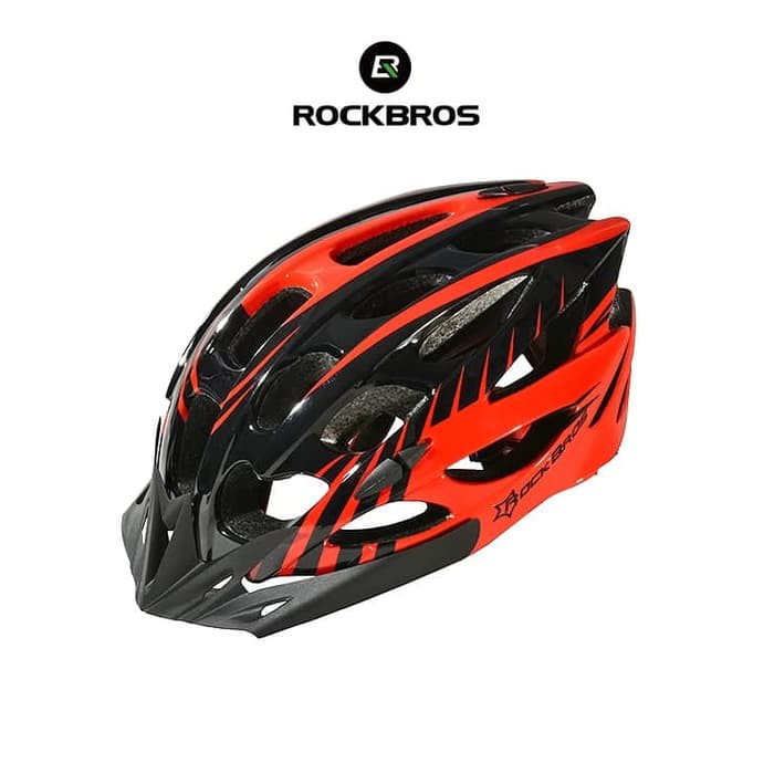 ROCKBROS WT027 Ultralight Bike Helmet MTB - Helm Sepeda RED