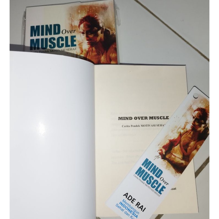 BUKU MIND MUSCLE BY ADE RAI /BUKU MOTIVASI/BUKU SEHAT