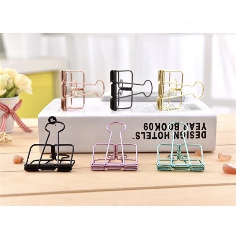 

Paper Clip Besi Warna Warni - 04