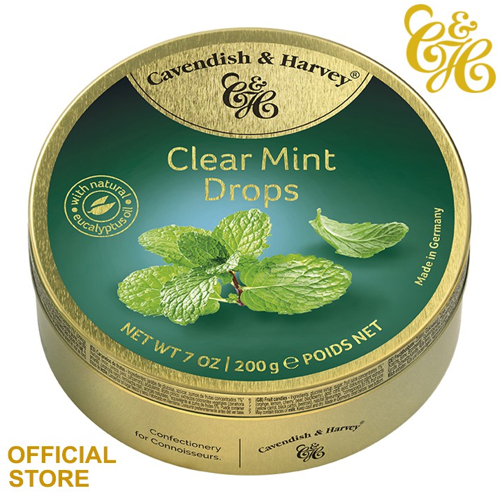 

Cavendish & Harvey Clear Mint Drops 200g