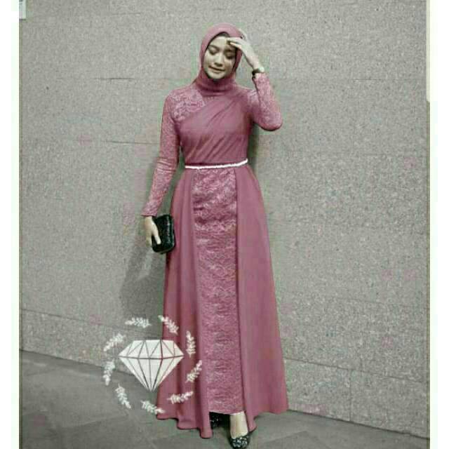 MAXY LAKSHANA LOVISA MUTIARA, VELVET, GAMIS, HIJAB, MUSLIM