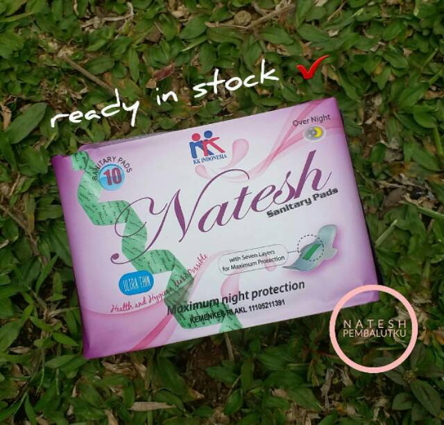 Jual Pembalut Herbal Natesh Night Shopee Indonesia