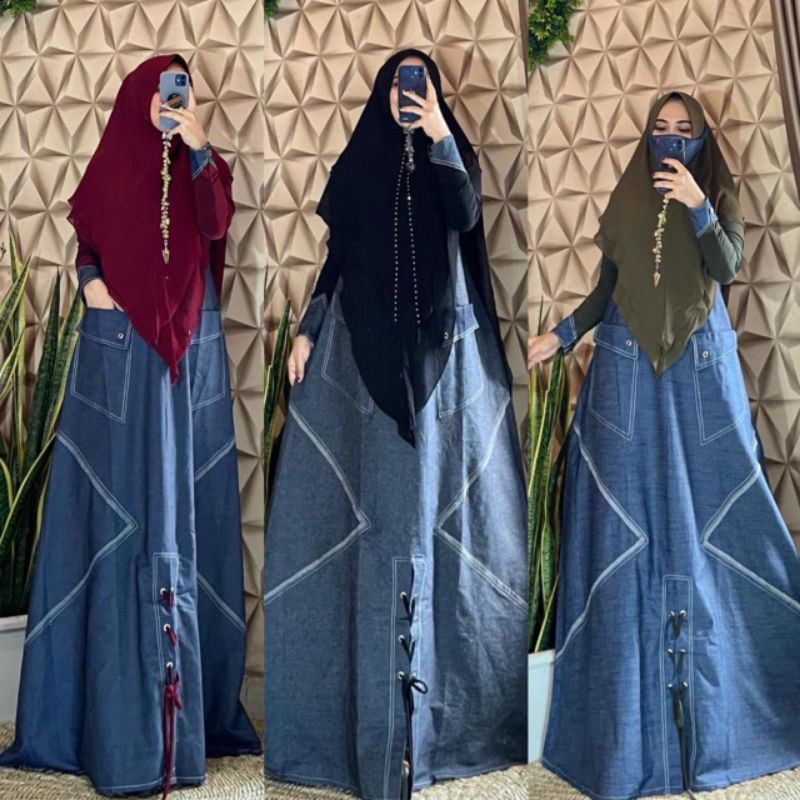 ZHIFANYA DENIM DRESS by belifi