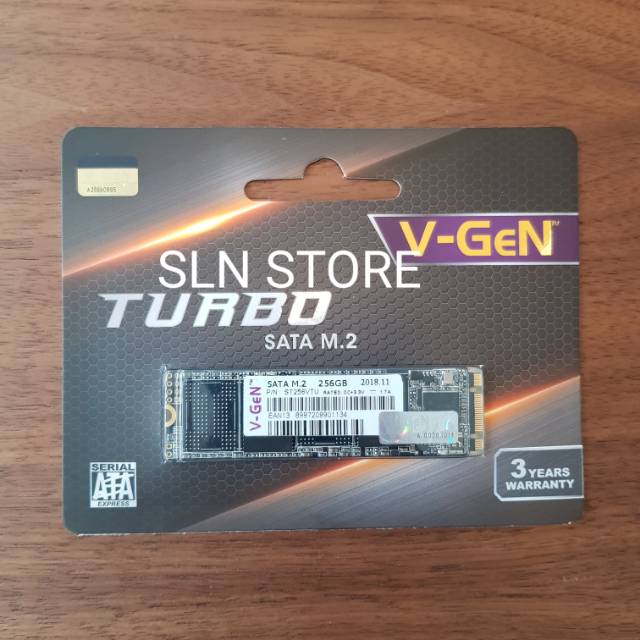 SSD 256GB M.2 / M2 V-GeN Turbo 2280 256 GB/ 250GB Vgen