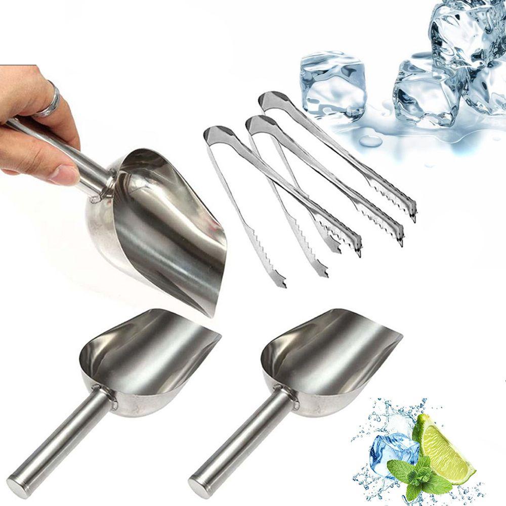 CHOOKYY Sekop Es Alat Dapur Sendok Tepung Permen Prasmanan Stainless Steel