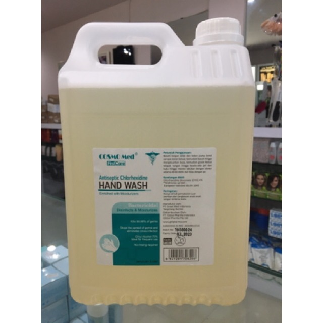 Cosmo Med Antiseptic Chlorhexidin Hand Wash 5L