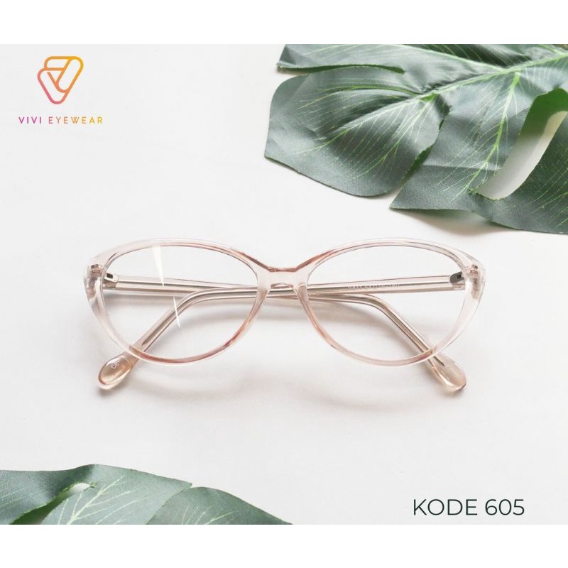 KACAMATA WANITA ANTI RADIASI MINUS DAN NORMAL FRAME 605