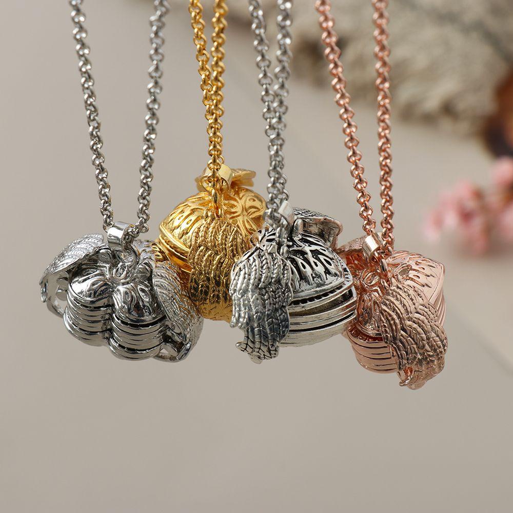 Wonder Magic Box Kalung Album Foto Pribadi Perhiasan Fashion Liontin Foto4Per5