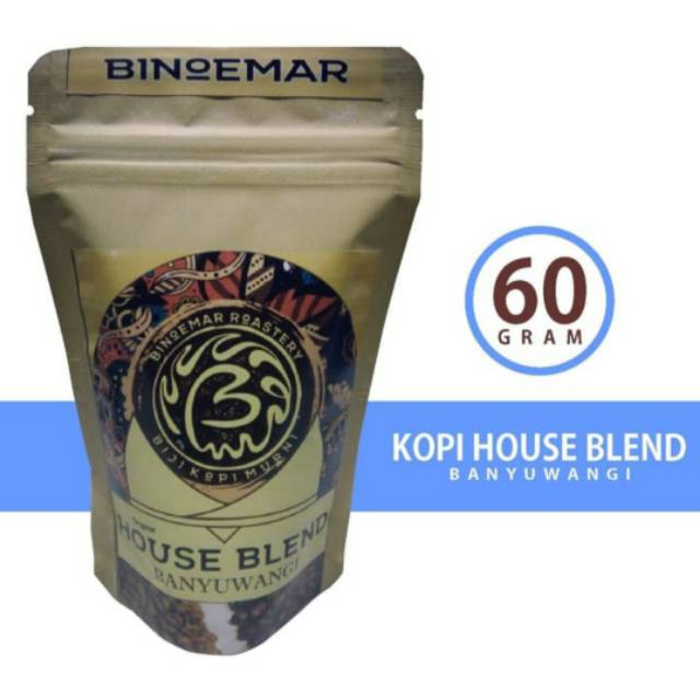 

KOPI HOUSE BLEND 60 GRAM - BinOemar Roastery Banyuwangi