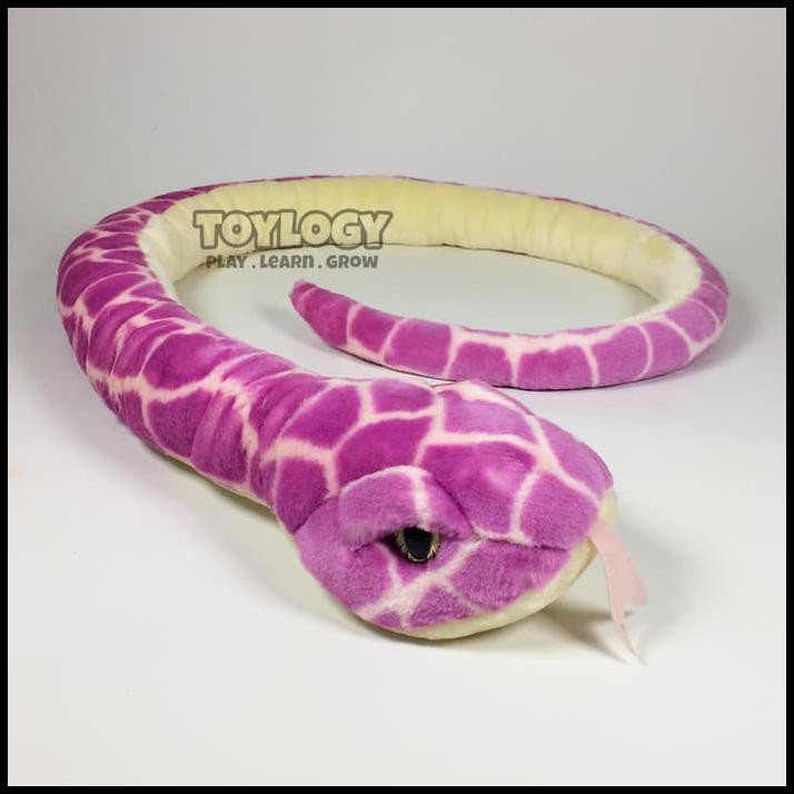 Sexy Boneka Ular ( Snake Stuffed Plush Animal Doll ) 59 Inch Purple