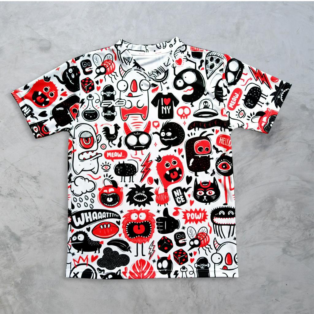 JERSEY SEPEDA PRINTING / JERSEY GOES / JERSEY GOWES / KAOS SEPEDA / MONSTER