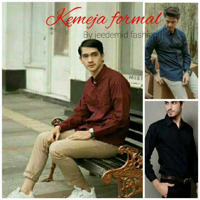 KEMEJA POLOS COWOK KEMEJA FORMAL KEMEJA MURAH