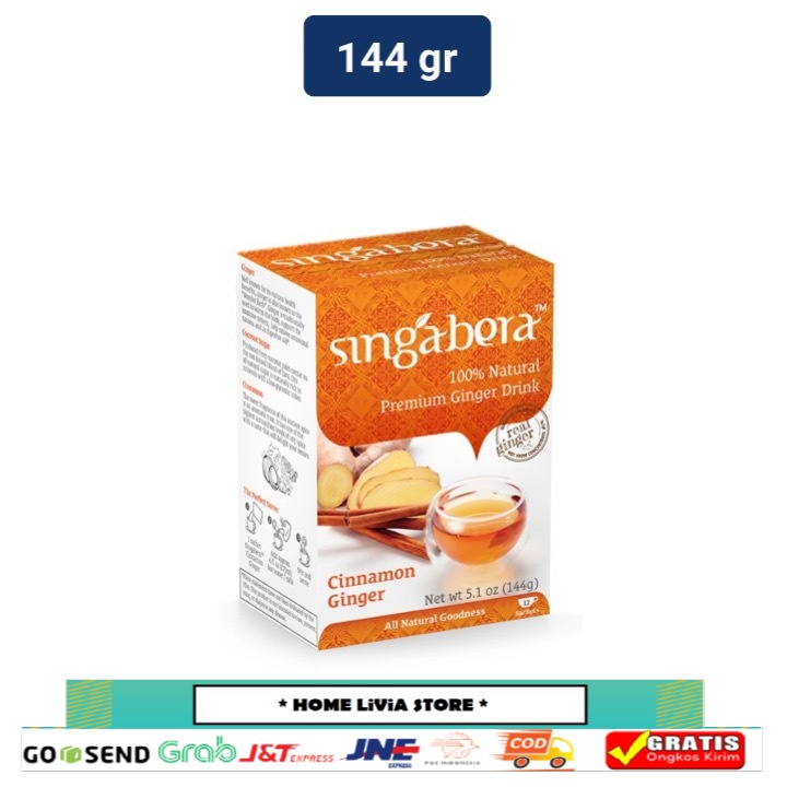

Singabera Premium Ginger Drinks Cinnamon Ginger 144gr