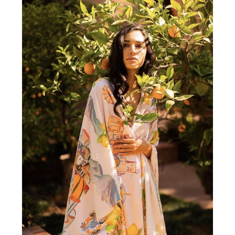 READY  - Kaeen Bali Mmehuillet Capri Lemon Wayang