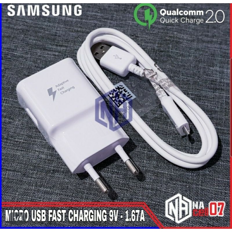 Charger Samsung Galaxy A6 Samsung A6+Plus Micro USB ORIGINAL 100% Charger Fast Charging