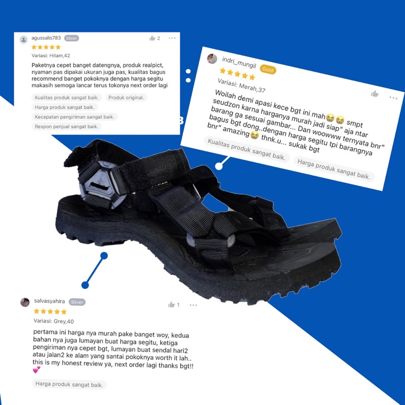 Sandal gunung / sandal pendaki gunung / sandal outdoor / sandal adventure / sandal hiking / sandal gunung pria wanita berkualitas / sandal gunung wanita original best seller-1