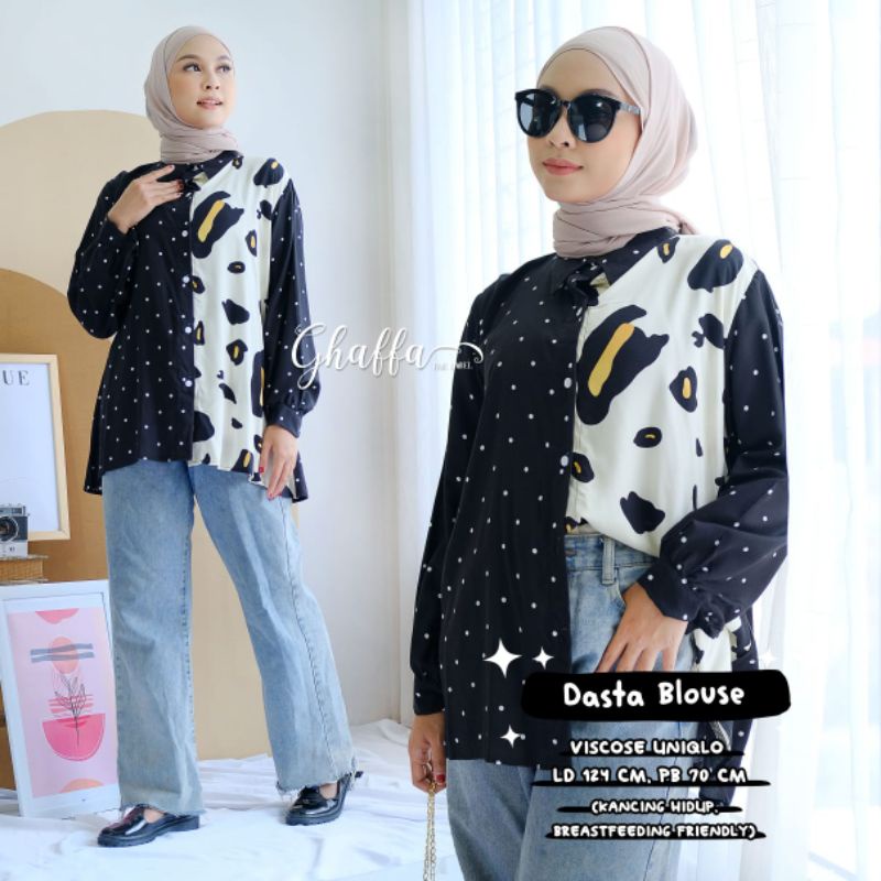 dasta blouse motif 2in1 by ghaffa label