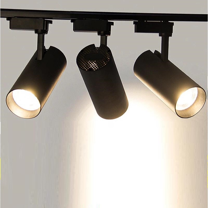 [WS] LAMPU KEREN TERLARIS LAMPU LED MURAH REL TRACK LIGHT REL SPOTLIGHT 20W / 30W FITING SOROT