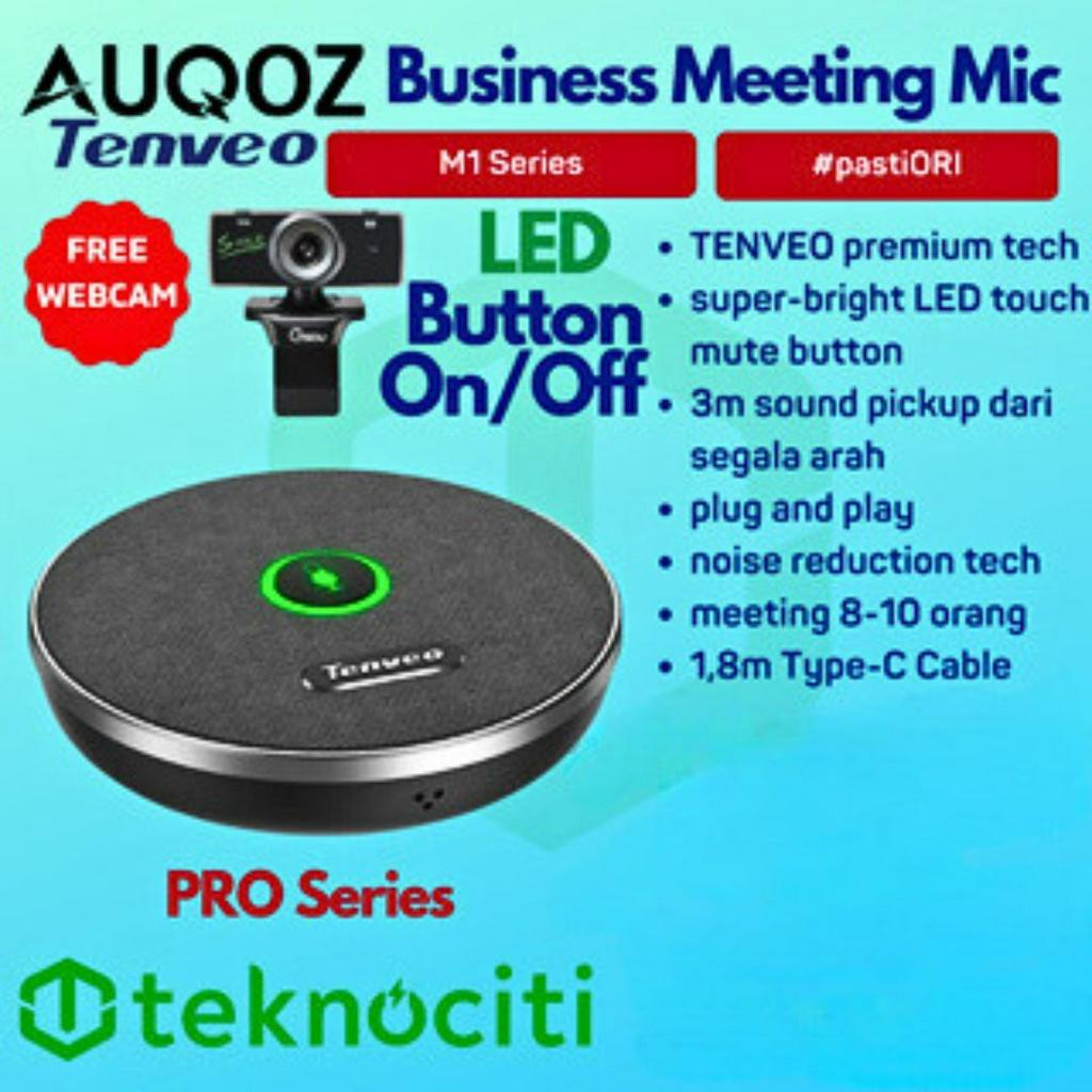 TENVEO M1 Pro Business Conference Mic Meeting - Microphone Rapat Online WFH