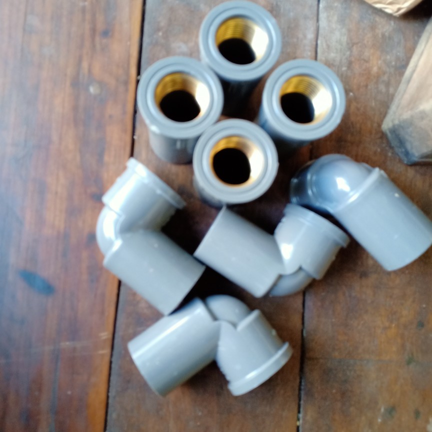 Socket Drat Dalam Kuningan Pvc Aw (rucika) D. 1/2