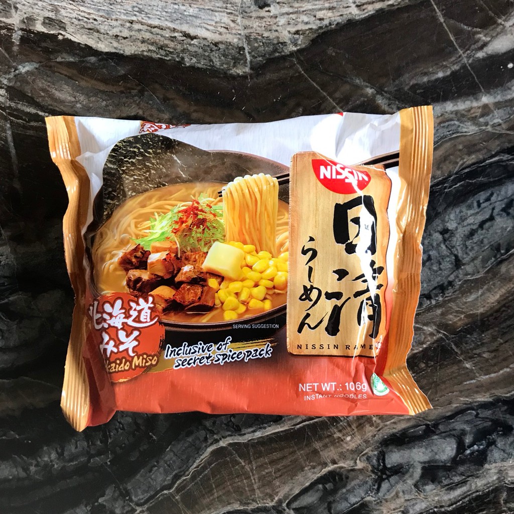 Nissin Hokkaido Miso Ramen Shopee Indonesia