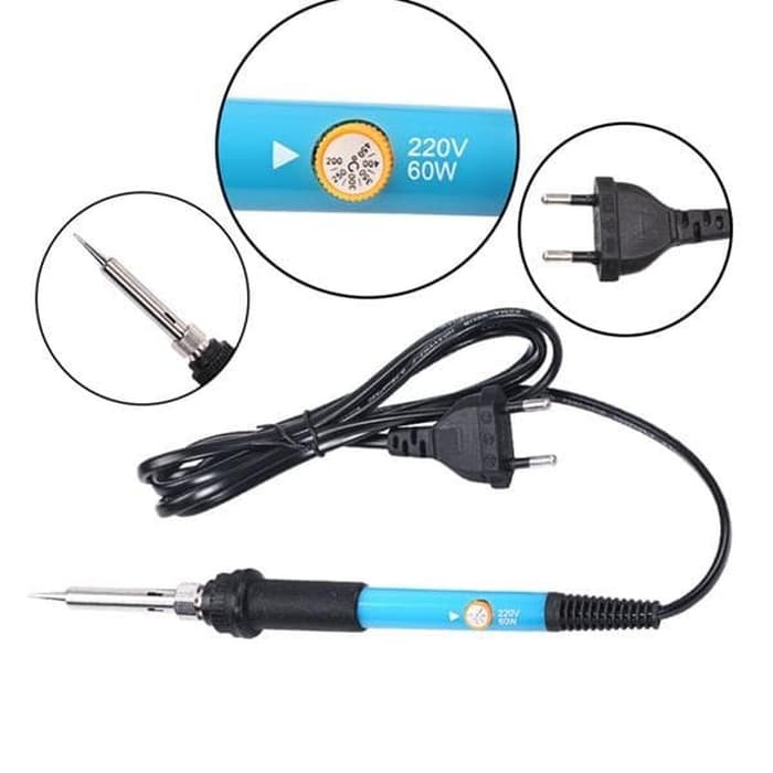 Solder pengatur suhu 60 Watt Temperature Control SET ADJUSTABLE