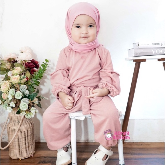 Alika Series Vol.3 One Set Anak Perempuan / Baju Muslim Anak / Baju Muslim Anak Perempuan 1-5 Thn Babyterry Premium