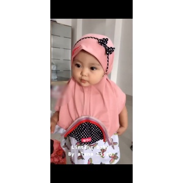 Jilbab Bayi / Hijab Anak/ Kerudung Baby Alena Lintang (ORI Alena Hijab)