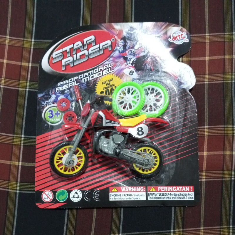 STAR RIDER MOTOR TRAIL - MAINAN ANAK - MAINAN MURAH