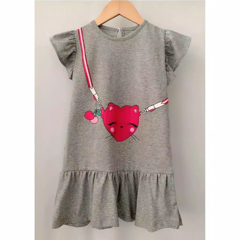 DRESS LUCU ANAK ANAK/DRESS NONA ANAK TERMURAH 1-6TAHUN/MOTIF TASS