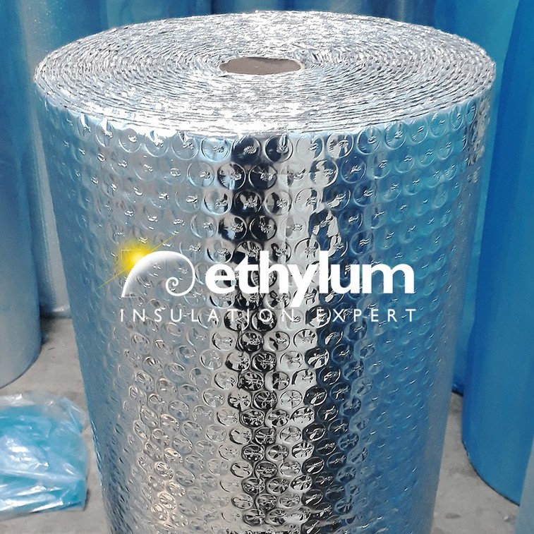 ✅jumbo bubble metalising foil, aluminium foil atap, insulasi foil