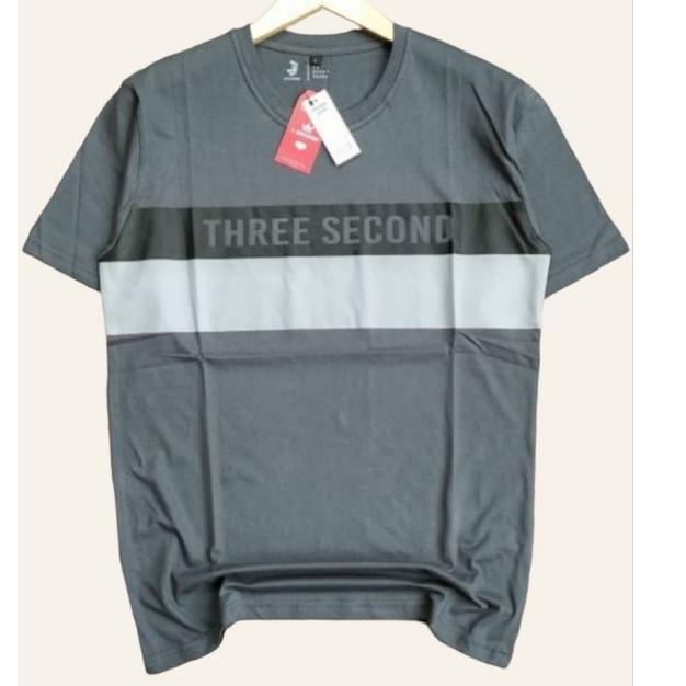 Terbagus.. Kaos 3second original / Kaos distro pria / Kaos 3second bigsize / Kaos 3second jumbo XXL 