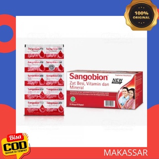 SANGOBION TABLET PENAMBAH DARAH PER STRIP