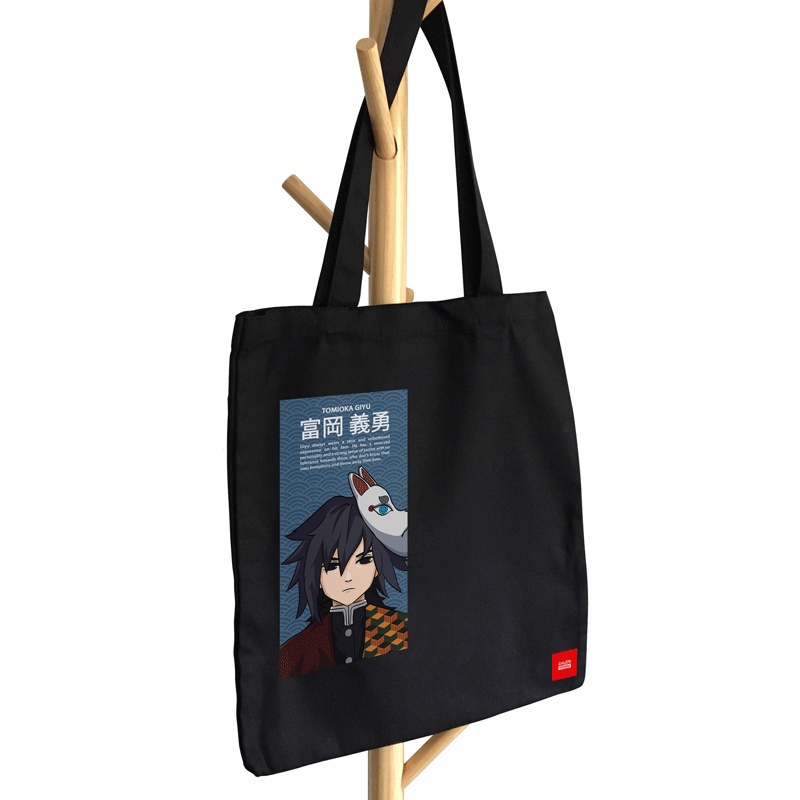 Galeri Otaku - Totebag Kimetsu No Yaiba Demon Slayer Tomioka Giyuu Edition