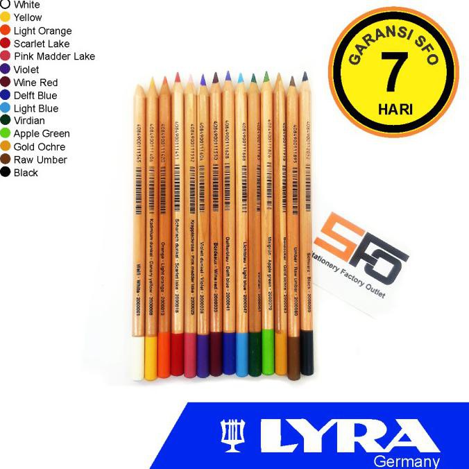 

Produk Unggulan] Rembrandt Polycolor Pencil Lyra