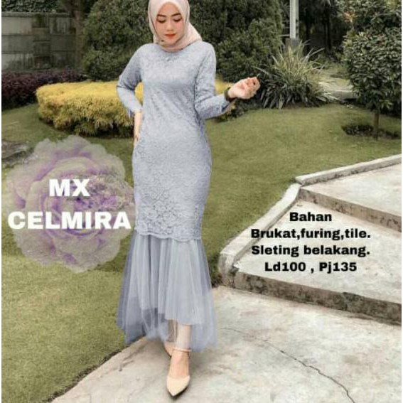 ♠ MAXI CELMIRA DUYUNG BRUKAT /DRESS MUSLIM DUYUNG/GAMIS DUYUNG / MAXI DUYUNG BRUKAT / MAXI LEBARAN /