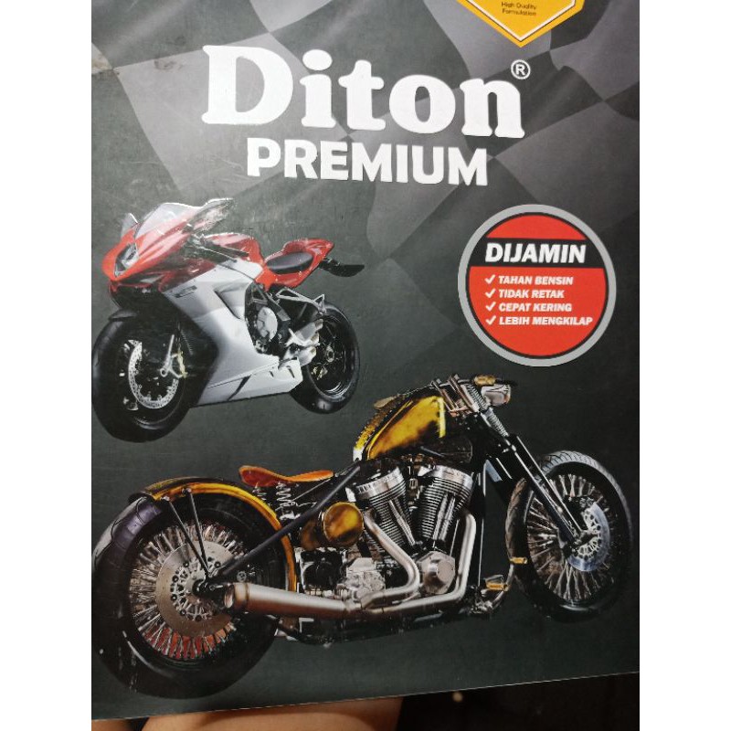 Cat Diton Premium Pilox Pilok Cat Diton Premium Hitam Putih Clear Gold Biru silver Epoxy