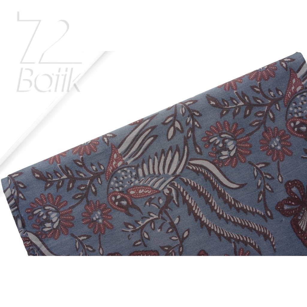 KAIN BATIK PREMIUM Bahan Katun Motif Kupu Kupu Two Tone Pagi Sore Warna Abu Grey Gray 721576 Cap 72 Jarik Jarit Samping Kebat Panjang Batik Katun Modern Premium Bahan Seragam Batik Pernikahan Kantor Keluarga Murah Kamen Jadi Batik Bali Lembaran