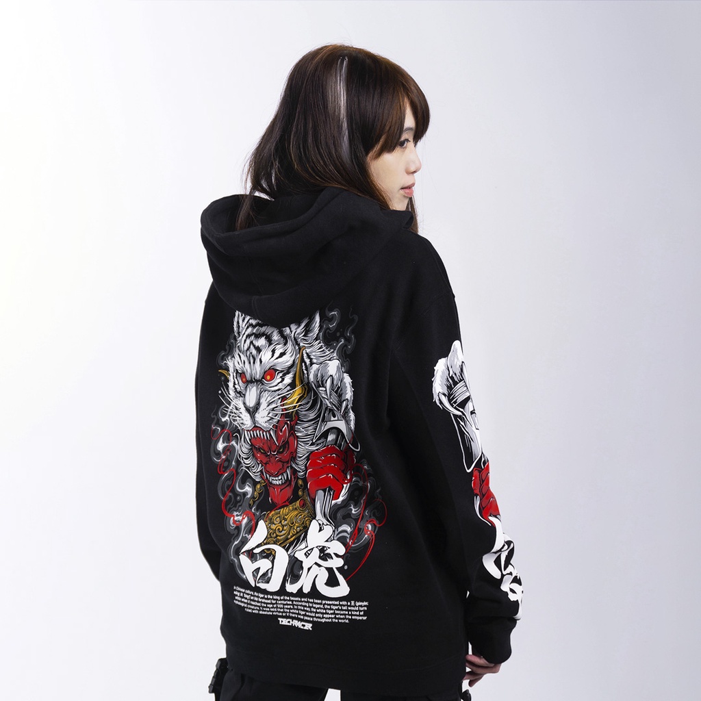 Jual HOODIE - JEPANG - SUNMORI - BLACK - ORIGINAL- TECHRACER -BYAKKO