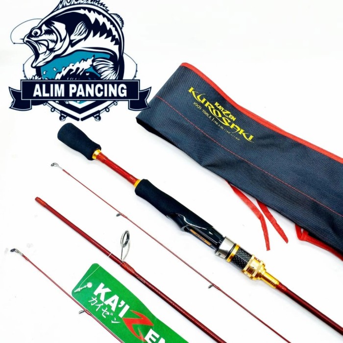 JORAN KAIZEN KUROSAKI KKR 198 XUL SOLID - Merah line 2-6lb