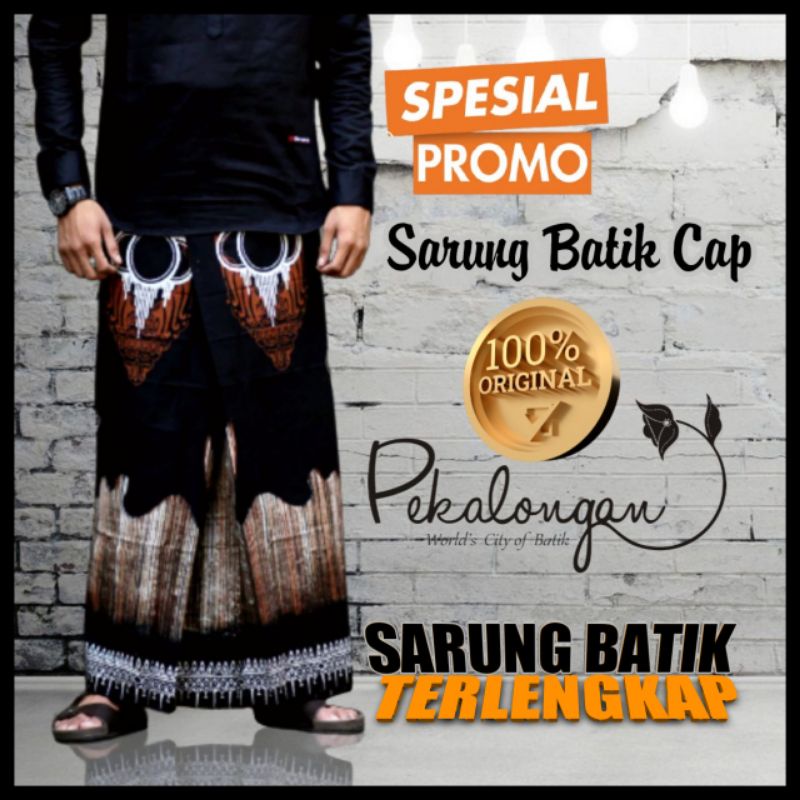 (ORIGINAL) Sarung Batik Cap Pekalongan | Sarung Batik Gus Azmi | Sarung Dewasa | AZ ZAHIR | GUS AZMI