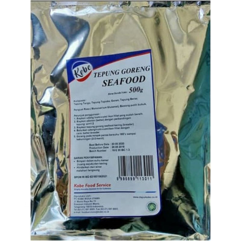 

KOBE Tepung Goreng Seafood 500 gr Halal