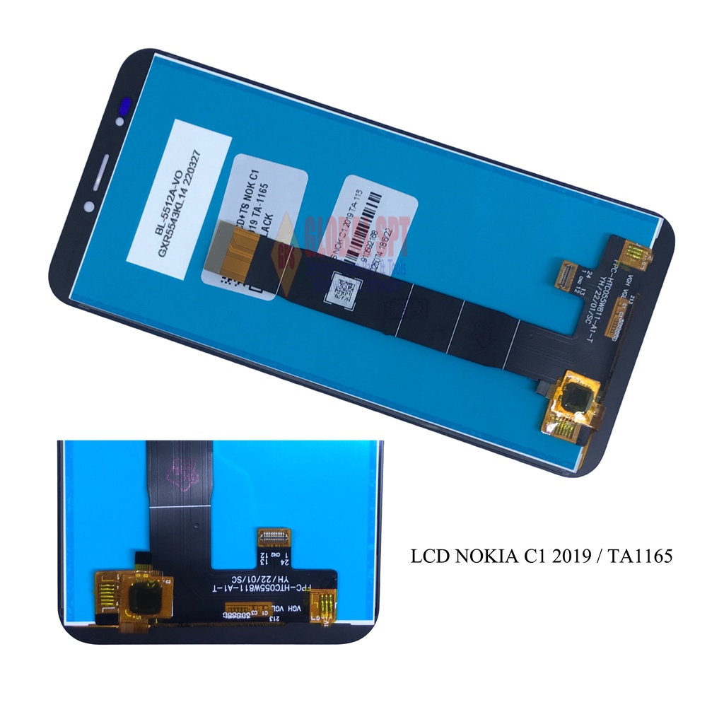 LCD TOUCHSCREEN NOKIA C1 2019 / TA-1165