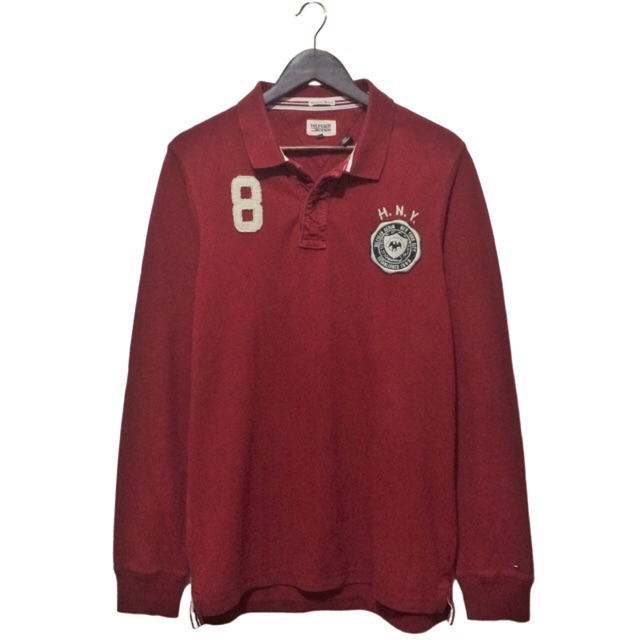  Hilfiger  Denim Rugby Shirt Shopee Indonesia
