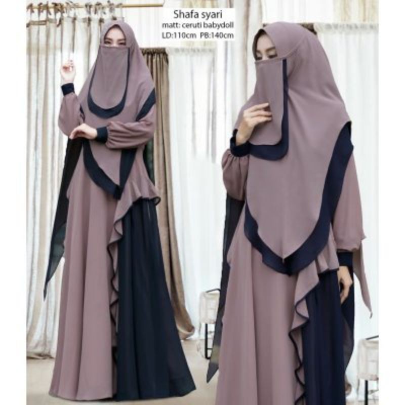MP Shafa syari plus cadar