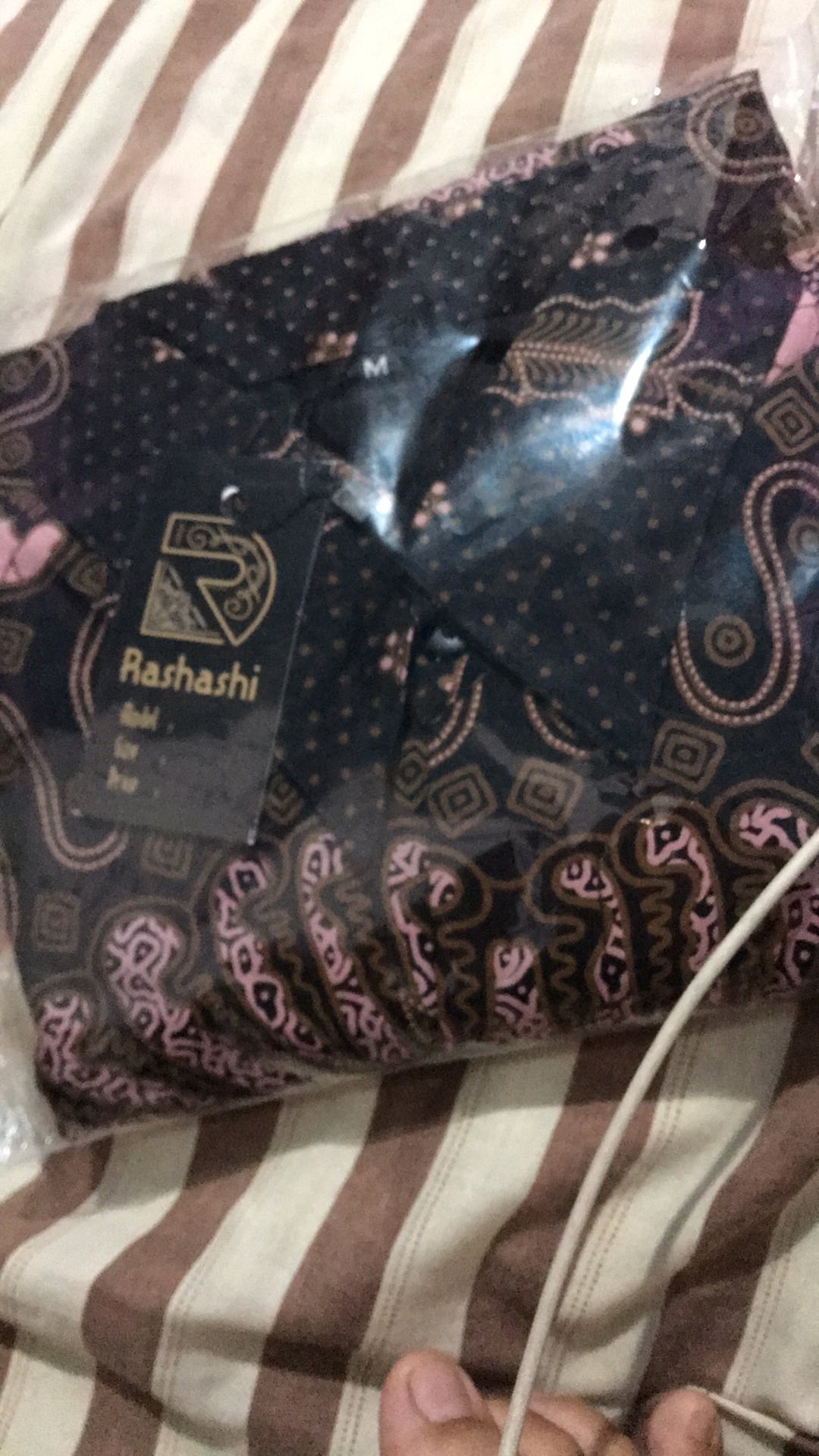 Batik Pria Premium Full Furing Biru Ungu Katun Sragenan Ori Batik Solo