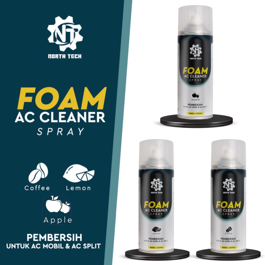 Foam AC Cleaner Pembersih AC Split Spray Foam AC Mobil