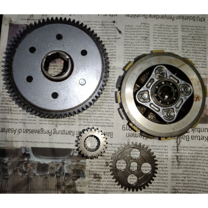 draf gear tiger revo original copotan